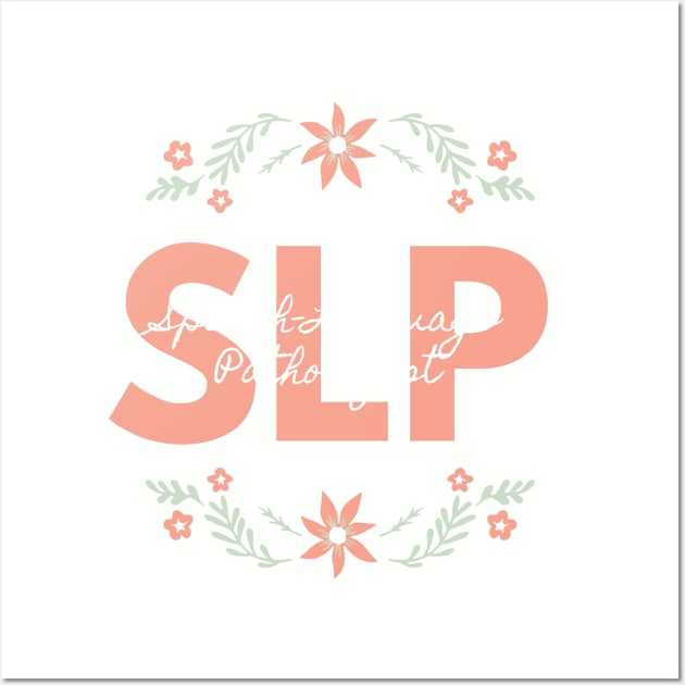 Floral SLP Wall Art by MayDay